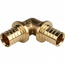 Угольник 90° 25 для труб из сшитого полиэтилена аксиальный STOUT с доставкой в NAME