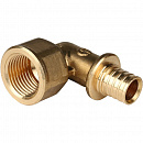 Угольник-переходник с внутренней резьбой 32xG 1" для труб из сшитого полиэтилена аксиальный STOUT по цене 1150 руб.